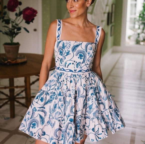 Agua by Agua Bendita Dresses & Skirts - Agua By Agua Bendita Lima printed cotton mini dress